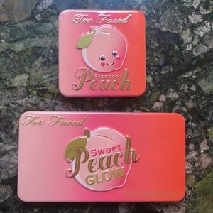 Too Faced Peach Glow and Papa Don’t Peach